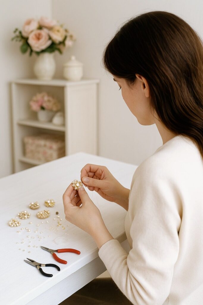 シャワー台アクセサリー作り